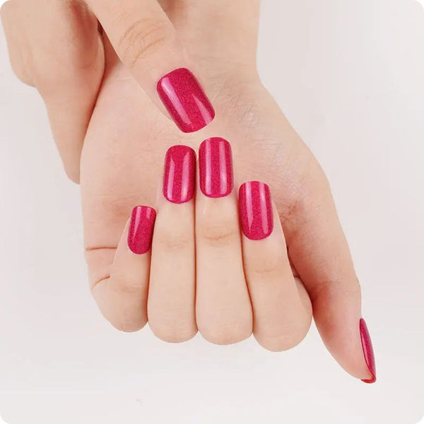 Folhas de Gel - Ruby Glaze - Nooves Nails