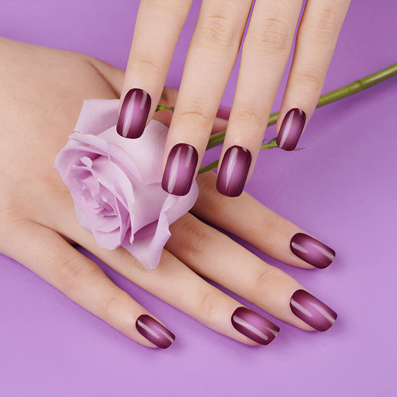 Packaging Láminas Láminas de Gel - Velvet Halo - Nooves Nails - Incluye lima y palito de naranjo