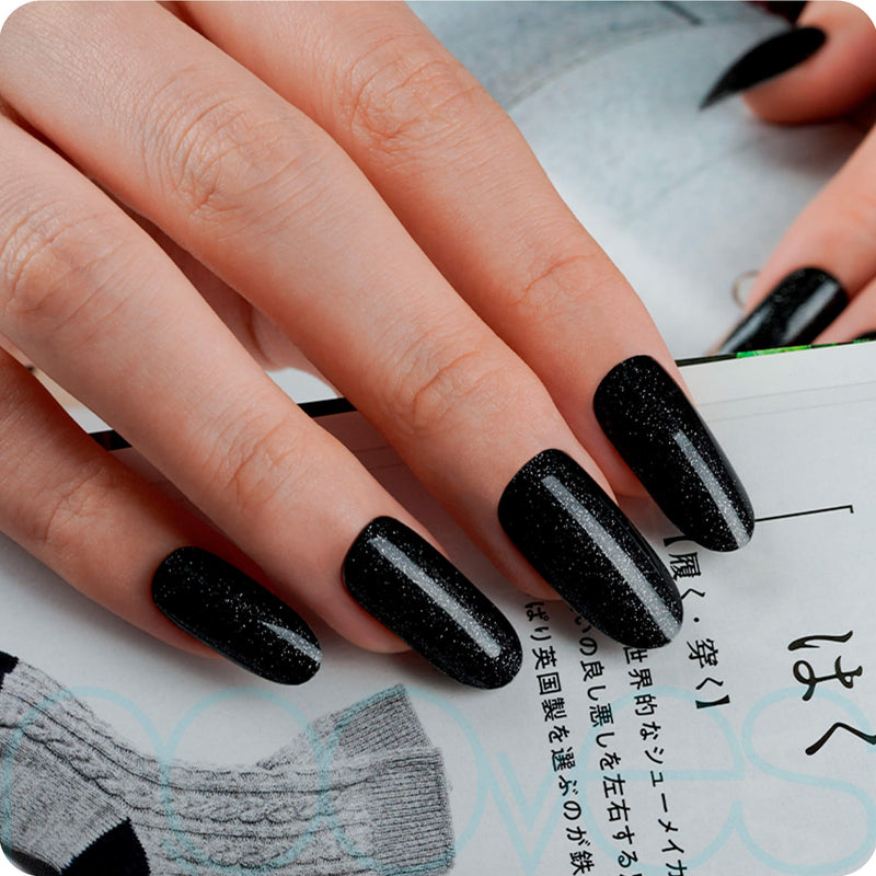 Láminas resistentes al agua Láminas de Gel - Edge of Space - Nooves Nails - Duración más de 14 días
