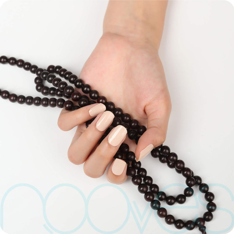 Láminas resistentes al agua Láminas de Gel - Praline Princess - Nooves Nails - Duración más de 14 días