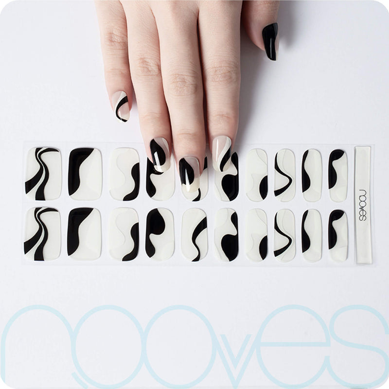 Kit de uñas de gel Folhas de Gel - So Twirl - Nooves Nails - Fácil aplicación sin torno