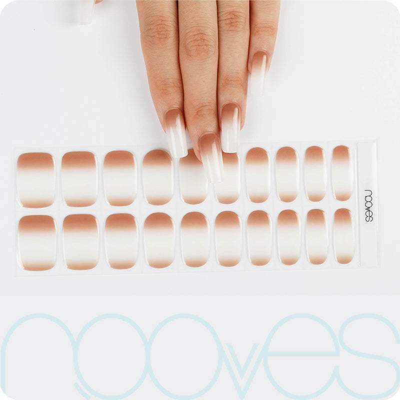 Kit de uñas de gel Láminas de Gel - Desert - Nooves Nails - Fácil aplicación sin torno