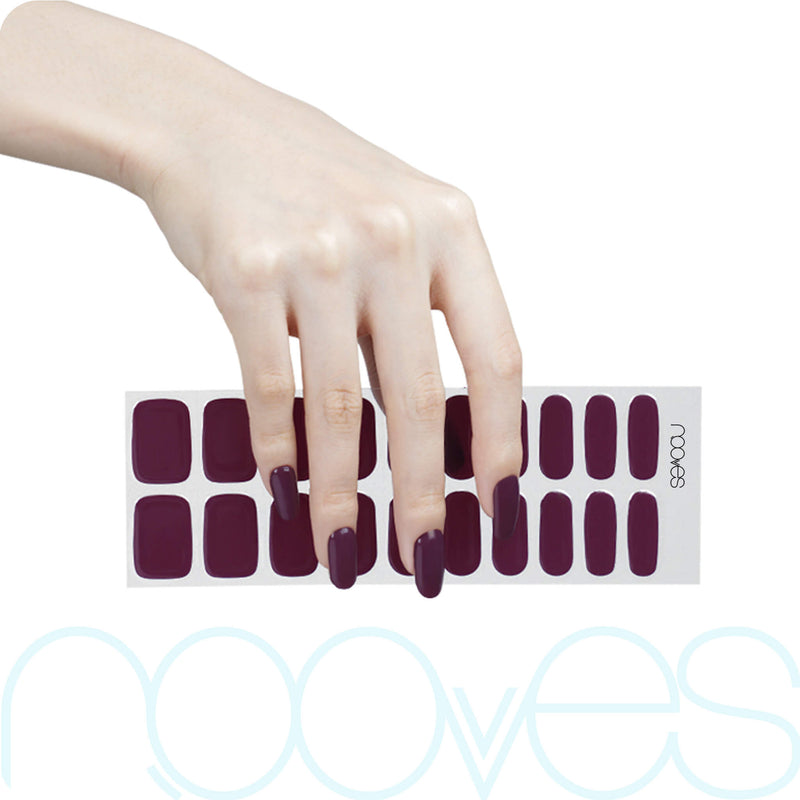 Kit de uñas de gel Láminas de Gel - Perfectly Violet - Nooves Nails - Fácil aplicación sin torno