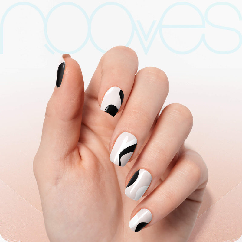 Resultado Manicura en casa con Folhas de Gel - So Twirl - Nooves Nails - Acabado Natural