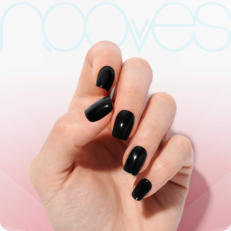 Detalle adicional Láminas Folhas de Gel - Lady of Midnight - Nooves Nails - Vista 11