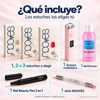 Starter Extension Gel Kit Beauty Complet: qué incluye el kit.