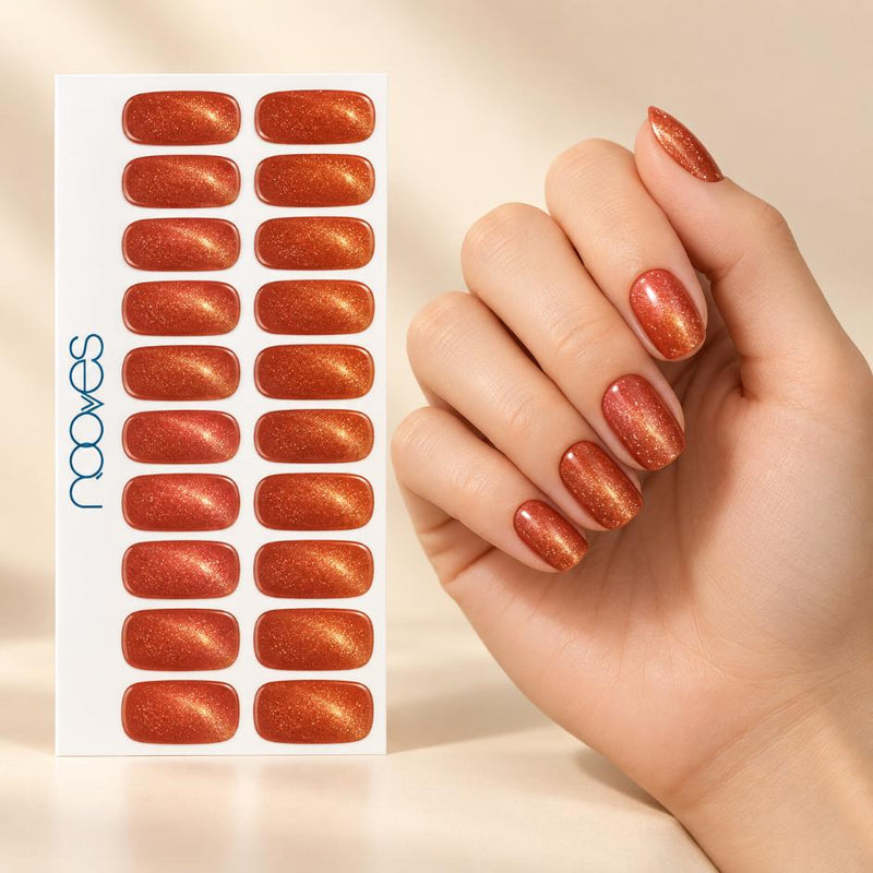 Diseño de uñas Terracota Cat - Veganas, Cruelty-Free y Hema-Free