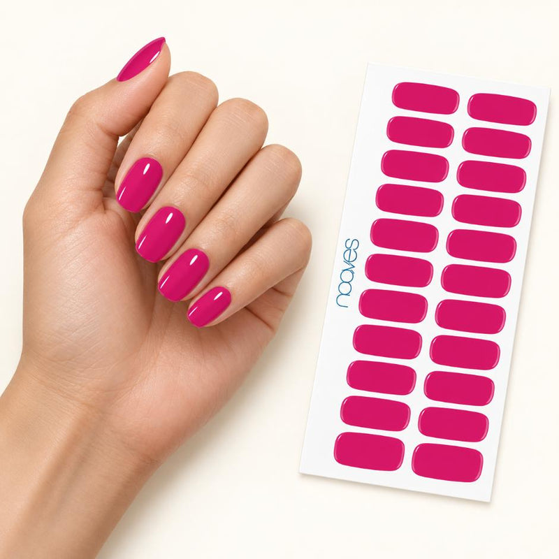 Diseño de uñas Wine Glow - Veganas, Cruelty-Free y Hema-Free