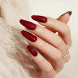 Gel Nail - Red Cat - Nooves Nails