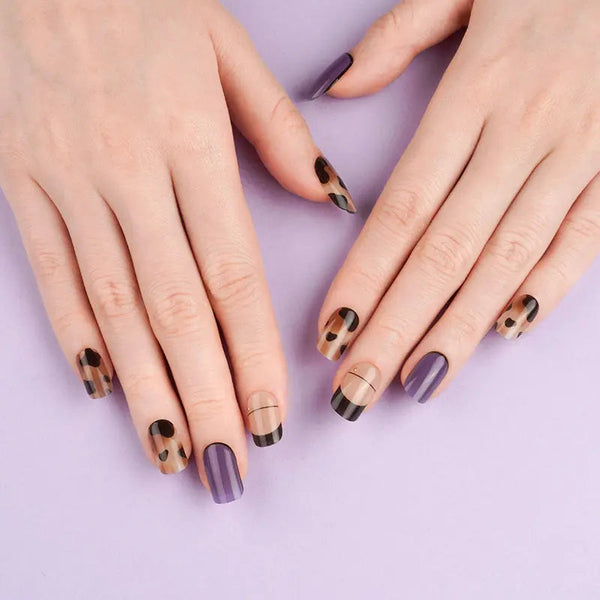 Folhas de Gel - Cheetah Passion - Nooves Nails 