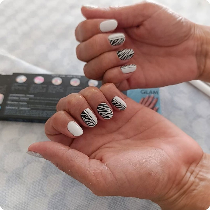 Láminas de Gel Semicuradas Folhas de Gel - Funky Baby - Nooves Nails  - Calidad Profesional Nooves