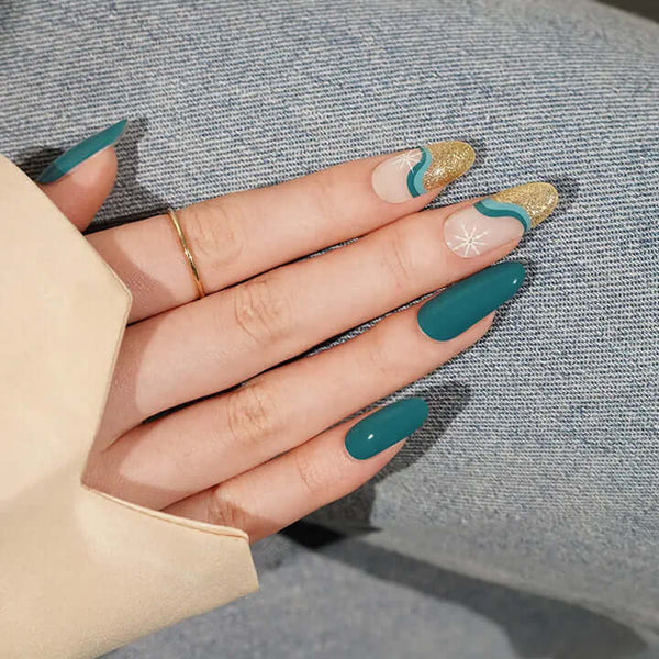 Shiny Muse - Láminas de uñas de gel semicuradas