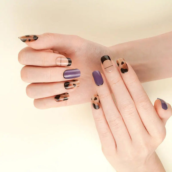Folhas de Gel - Cheetah Passion - Nooves Nails 