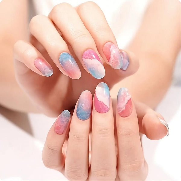 Folhas de Gel - Pink Shore - Nooves Nails