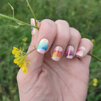 Gel Sheets - Rainbow Star - Nooves Nails