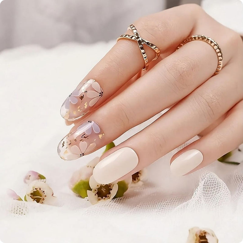 Kit de uñas de gel Petals - Fácil aplicación sin torno