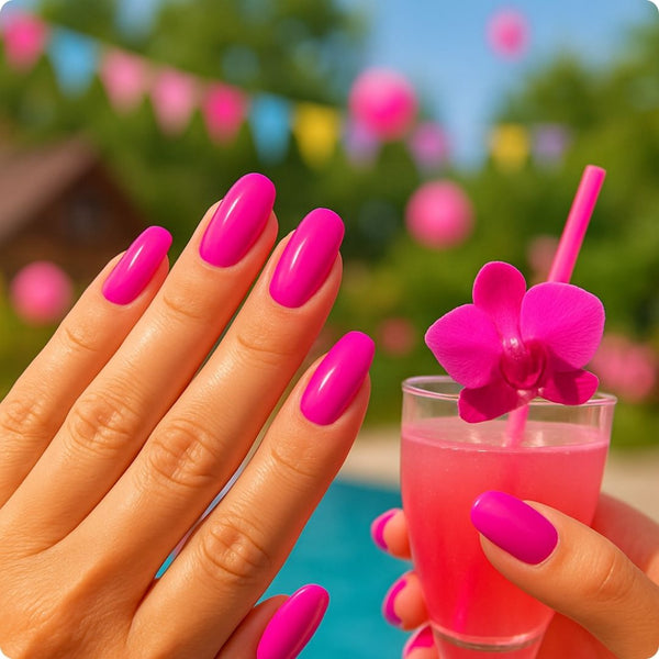 Folhas de Gel - Barbie Girl - Nooves Nails 