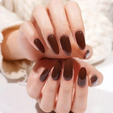 Gel Nail - Chocolat - Nooves Nails
