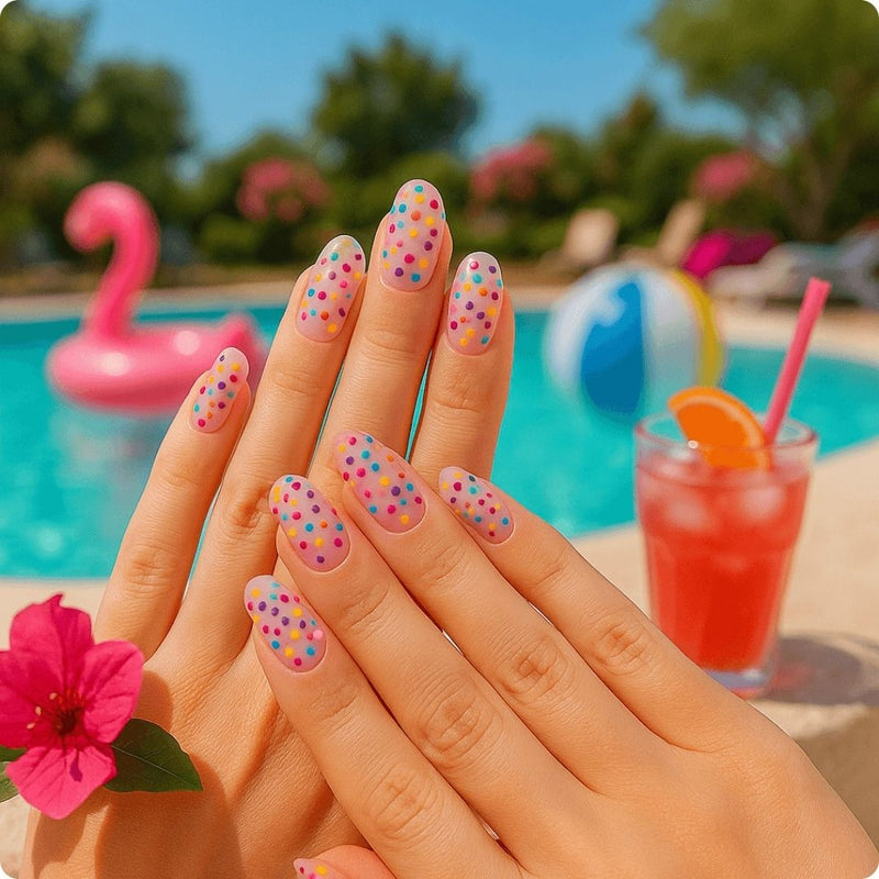 Folhas de Gel - Party Time - Nooves Nails 