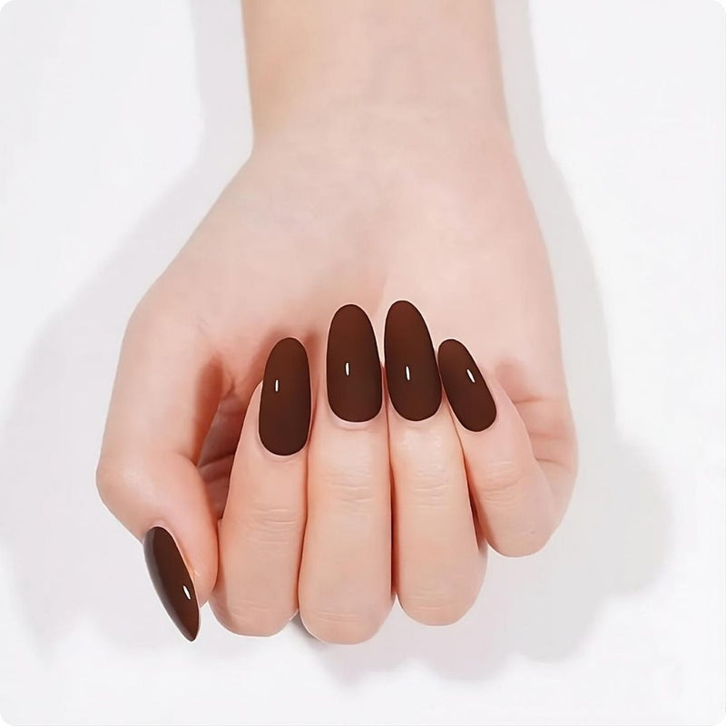 Gel Nail - Chocolat - Nooves Nails