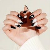 Gel Nail - Dark Heart - Nooves Nails