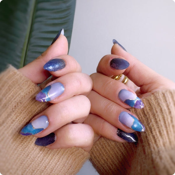 Láminas de Gel - Mystic Marble - Nooves Nails