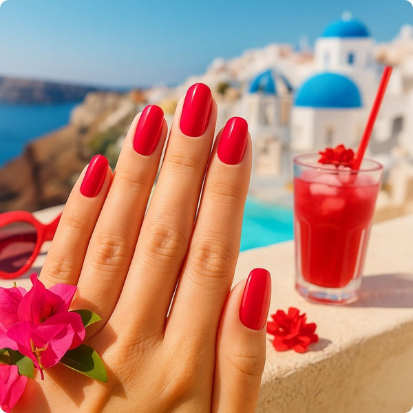 Folhas de Gel - Strawberry - Nooves Nails 