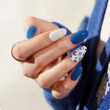 Folhas de Gel - Blue Leopard - Nooves Nails