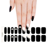 Gel Nail - Dark Heart - Nooves Nails