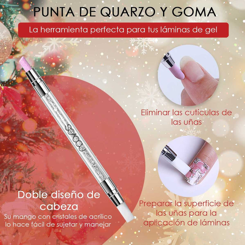 Starter Kit Beauty Christmas Edition - Kit Personalizable con Lámpara y Top Coat 6
