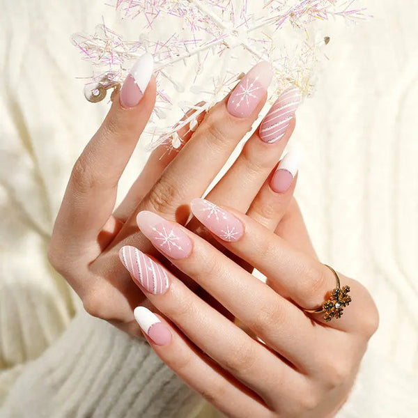 Étoile d’Hiver - Láminas de uñas de gel semicuradas