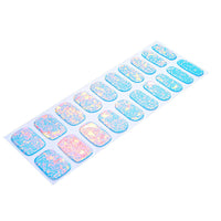 Ver detalle Láminas de Gel - Artic Blue  - Nooves Nails 6