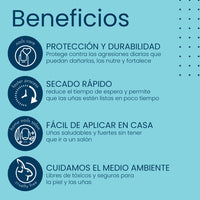 Gel Top Coat Glossy 15ml - Nooves Nails