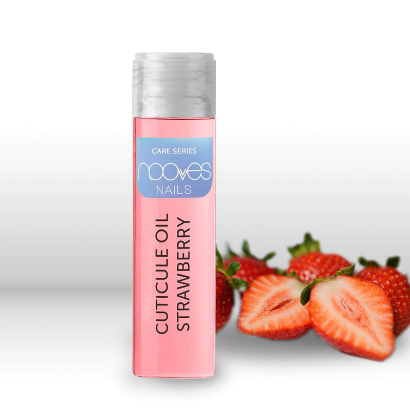 Cuticle Oil Strawberry Roll On 10ml - Aceite para cutículas Aroma Fresa - Nooves Nails