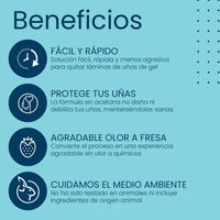 Nail Remover - 30ml - Removedor sem Acetona - Nooves Nails