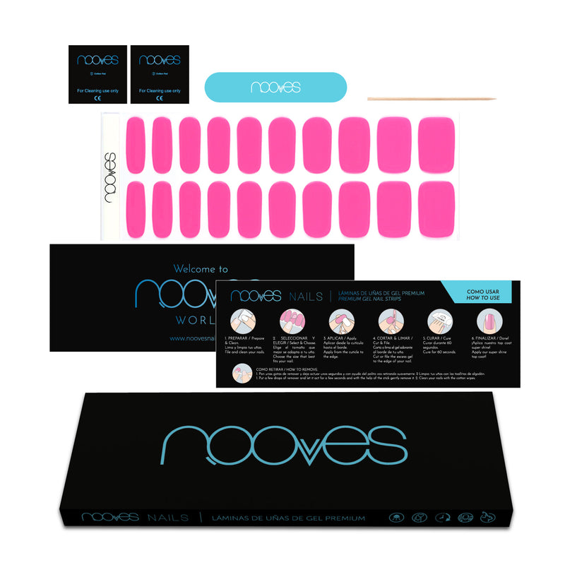 Folhas de Gel - Barbie Girl - Nooves Nails 