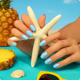 Gel Sheets - Blue Sky - Nooves Nails 