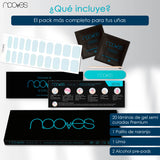 Folhas de Gel - Blue Salt - Nooves Nails