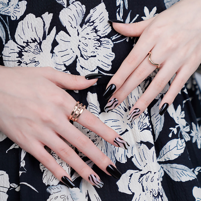 Starter Kit Beauty Nail Art - Pack de Iniciación con Top Coat - Bold Zebra - So Twirl