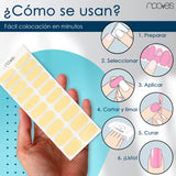 Láminas de Gel - Canary Mist - Nooves Nails