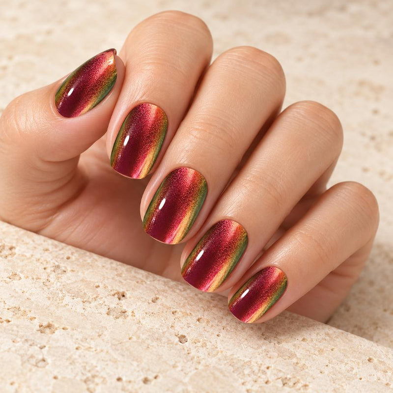 Textura y grosor láminas Chameleon - Gel auténtico semicurado al 60%