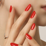 Láminas de Gel  - Crimson Red - Nooves Nails