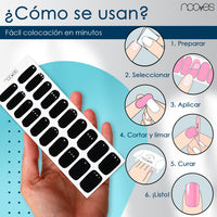 Gel Nail - Cristal Nights - Nooves Nails