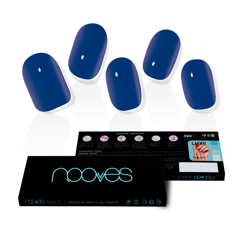 Kit Inicial Beauty Blue - Pacote Inicial com Top Coat - Nooves Nails