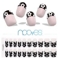 Gel Sheets - Floral Noir - Nooves Nails