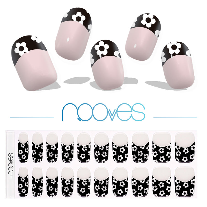 Gel Sheets - Floral Noir - Nooves Nails