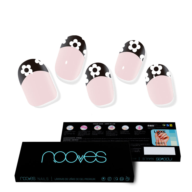 Gel Sheets - Floral Noir - Nooves Nails