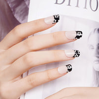 Gel Sheets - Floral Noir - Nooves Nails