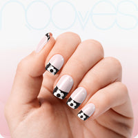 Gel Sheets - Floral Noir - Nooves Nails