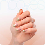 Folhas de Gel - Gold Glitter - Nooves Nails 
